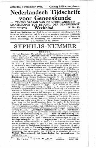 Eerste pagina van het artikel zoals het is gepubliceerd in het tijdschrift