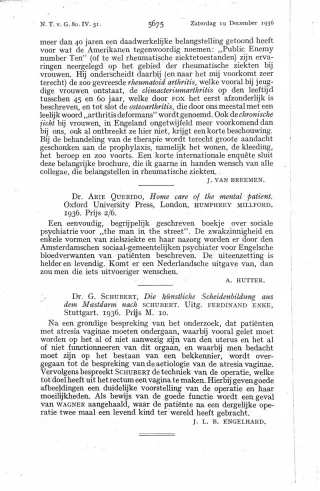 Eerste pagina van het artikel zoals het is gepubliceerd in het tijdschrift