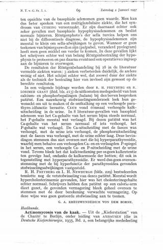 Eerste pagina van het artikel zoals het is gepubliceerd in het tijdschrift