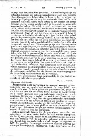 Eerste pagina van het artikel zoals het is gepubliceerd in het tijdschrift