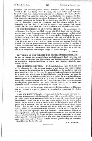 Eerste pagina van het artikel zoals het is gepubliceerd in het tijdschrift