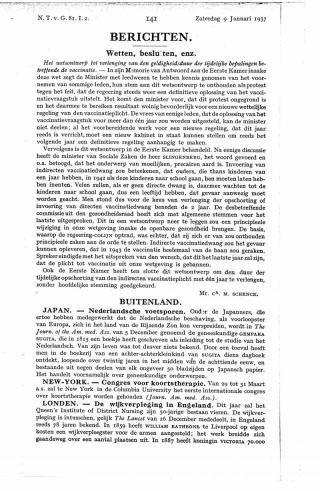 Eerste pagina van het artikel zoals het is gepubliceerd in het tijdschrift