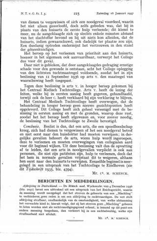 Eerste pagina van het artikel zoals het is gepubliceerd in het tijdschrift