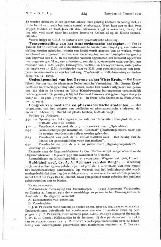 Eerste pagina van het artikel zoals het is gepubliceerd in het tijdschrift