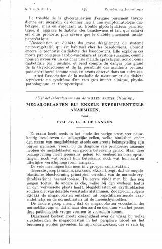 Eerste pagina van het artikel zoals het is gepubliceerd in het tijdschrift