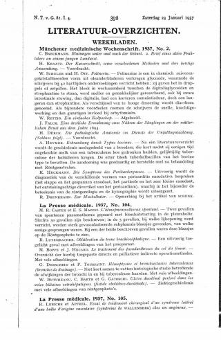 Eerste pagina van het artikel zoals het is gepubliceerd in het tijdschrift