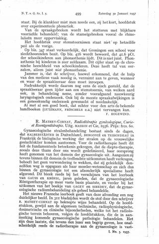 Eerste pagina van het artikel zoals het is gepubliceerd in het tijdschrift