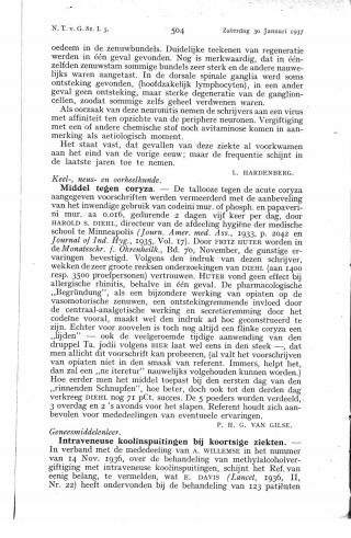 Eerste pagina van het artikel zoals het is gepubliceerd in het tijdschrift