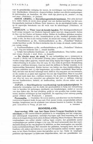 Eerste pagina van het artikel zoals het is gepubliceerd in het tijdschrift