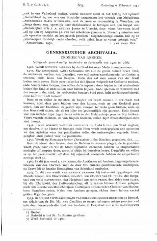 Eerste pagina van het artikel zoals het is gepubliceerd in het tijdschrift