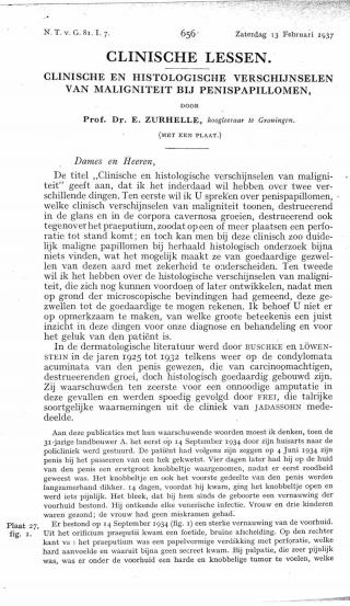 Eerste pagina van het artikel zoals het is gepubliceerd in het tijdschrift