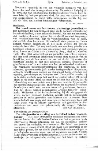 Eerste pagina van het artikel zoals het is gepubliceerd in het tijdschrift