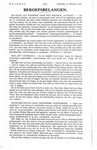 Eerste pagina van het artikel zoals het is gepubliceerd in het tijdschrift