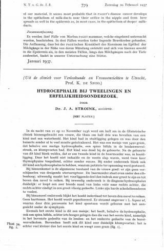 Eerste pagina van het artikel zoals het is gepubliceerd in het tijdschrift