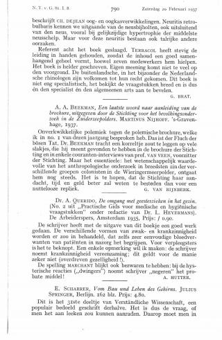 Eerste pagina van het artikel zoals het is gepubliceerd in het tijdschrift