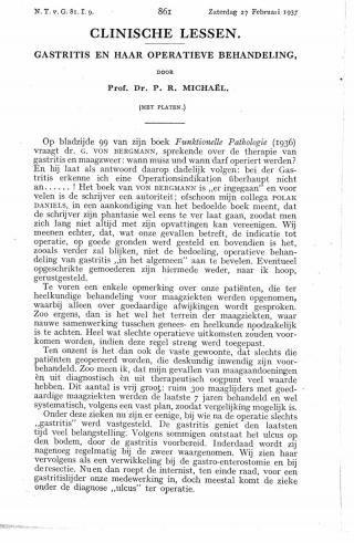 Eerste pagina van het artikel zoals het is gepubliceerd in het tijdschrift