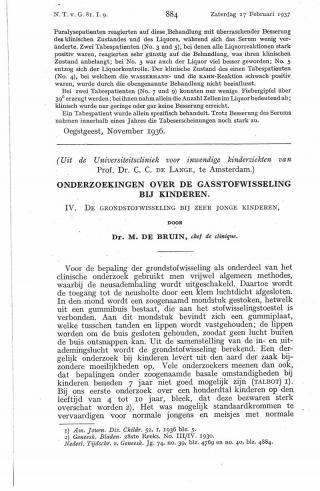 Eerste pagina van het artikel zoals het is gepubliceerd in het tijdschrift