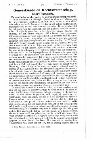 Eerste pagina van het artikel zoals het is gepubliceerd in het tijdschrift