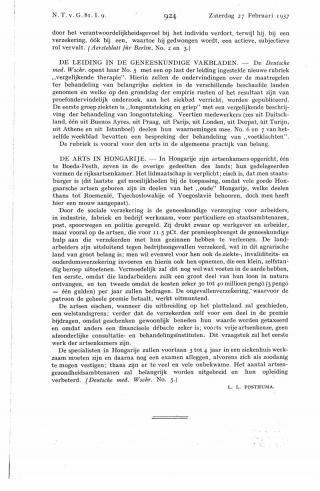 Eerste pagina van het artikel zoals het is gepubliceerd in het tijdschrift