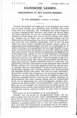 Eerste pagina van het artikel zoals het is gepubliceerd in het tijdschrift