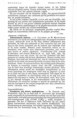 Eerste pagina van het artikel zoals het is gepubliceerd in het tijdschrift