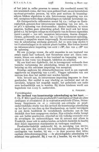 Eerste pagina van het artikel zoals het is gepubliceerd in het tijdschrift