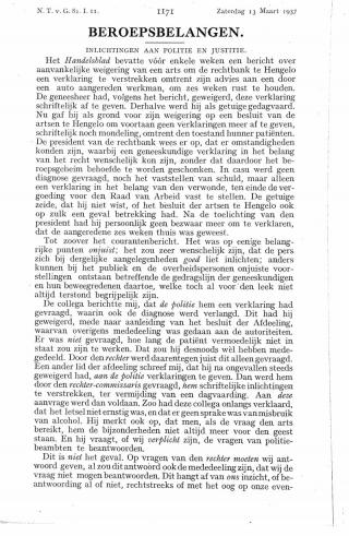 Eerste pagina van het artikel zoals het is gepubliceerd in het tijdschrift