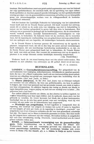 Eerste pagina van het artikel zoals het is gepubliceerd in het tijdschrift