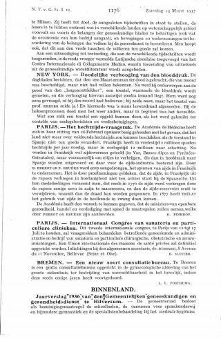 Eerste pagina van het artikel zoals het is gepubliceerd in het tijdschrift