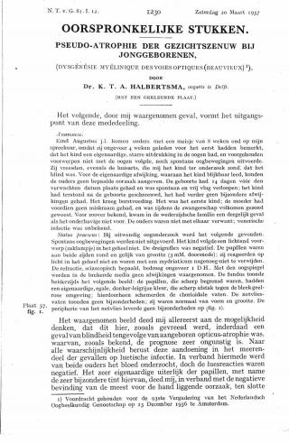 Eerste pagina van het artikel zoals het is gepubliceerd in het tijdschrift