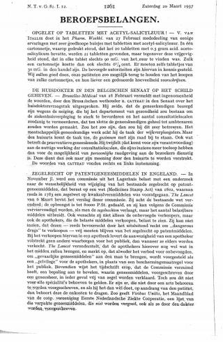 Eerste pagina van het artikel zoals het is gepubliceerd in het tijdschrift