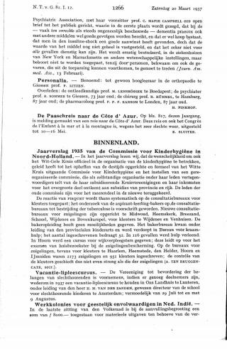 Eerste pagina van het artikel zoals het is gepubliceerd in het tijdschrift