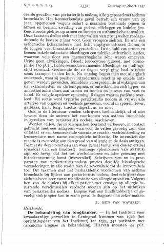 Eerste pagina van het artikel zoals het is gepubliceerd in het tijdschrift