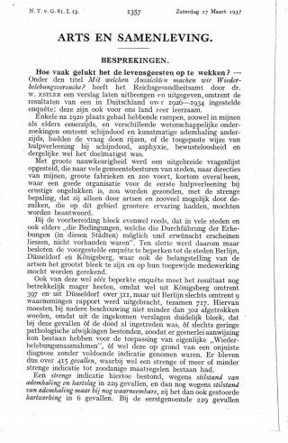 Eerste pagina van het artikel zoals het is gepubliceerd in het tijdschrift