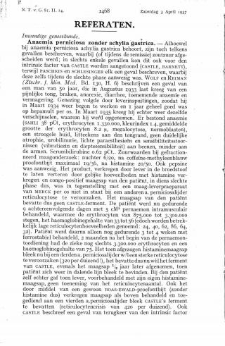 Eerste pagina van het artikel zoals het is gepubliceerd in het tijdschrift