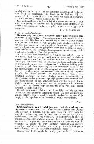 Eerste pagina van het artikel zoals het is gepubliceerd in het tijdschrift