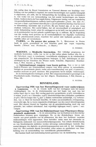 Eerste pagina van het artikel zoals het is gepubliceerd in het tijdschrift