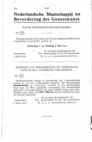 Eerste pagina van het artikel zoals het is gepubliceerd in het tijdschrift