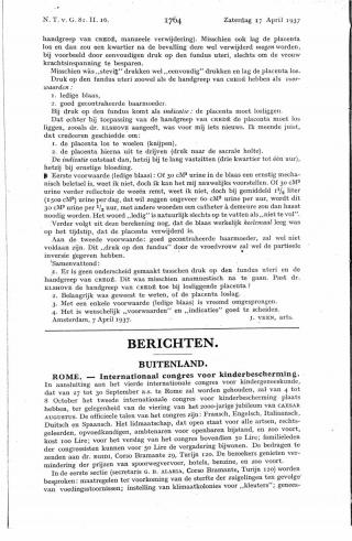 Eerste pagina van het artikel zoals het is gepubliceerd in het tijdschrift