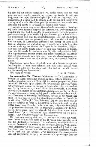 Eerste pagina van het artikel zoals het is gepubliceerd in het tijdschrift