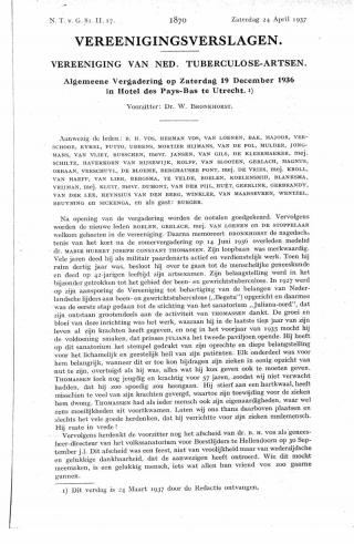 Eerste pagina van het artikel zoals het is gepubliceerd in het tijdschrift