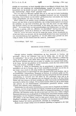 Eerste pagina van het artikel zoals het is gepubliceerd in het tijdschrift