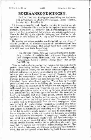 Eerste pagina van het artikel zoals het is gepubliceerd in het tijdschrift