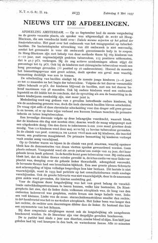 Eerste pagina van het artikel zoals het is gepubliceerd in het tijdschrift