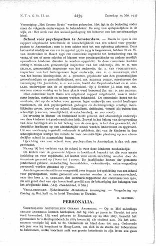 Eerste pagina van het artikel zoals het is gepubliceerd in het tijdschrift