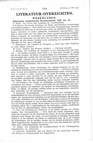 Eerste pagina van het artikel zoals het is gepubliceerd in het tijdschrift