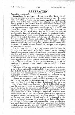 Eerste pagina van het artikel zoals het is gepubliceerd in het tijdschrift