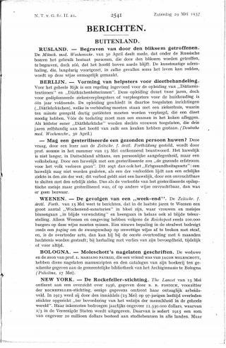 Eerste pagina van het artikel zoals het is gepubliceerd in het tijdschrift