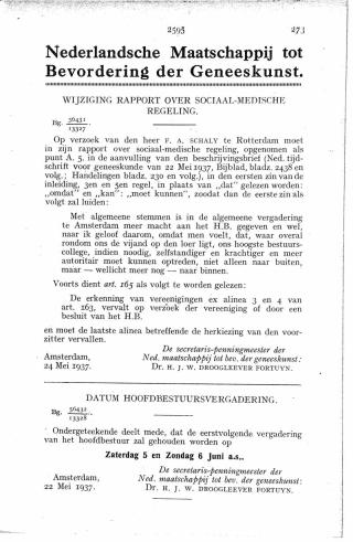 Eerste pagina van het artikel zoals het is gepubliceerd in het tijdschrift