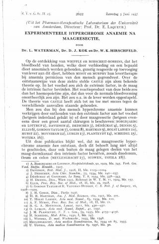 Eerste pagina van het artikel zoals het is gepubliceerd in het tijdschrift